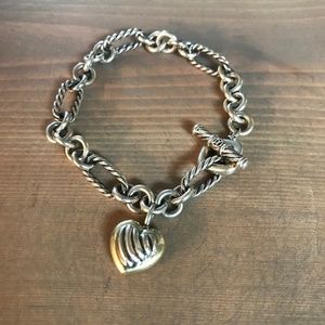 David Yurman Heart Bracelet